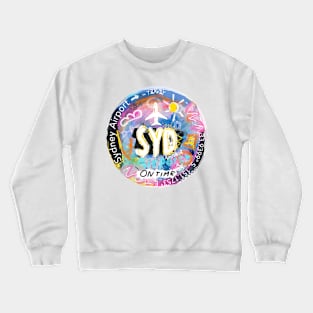 Sydney surf style airport Crewneck Sweatshirt